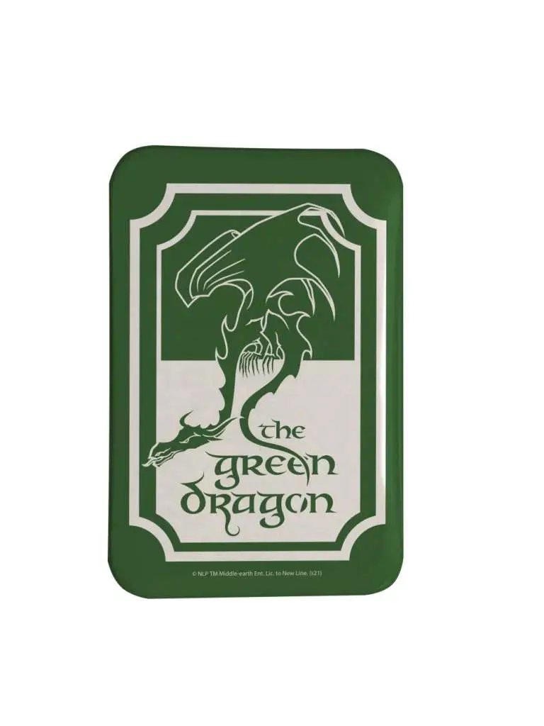 Figurine lotr the green dragon magnet 54x78